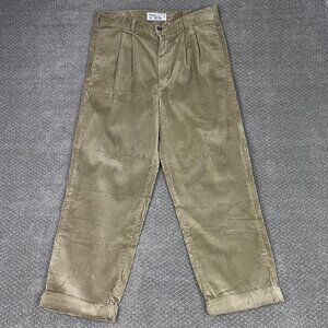Vintage Y2K Old Navy Corduroy Pants men's 36 x 30 36x29 Wide Leg Baggy Wide Wale